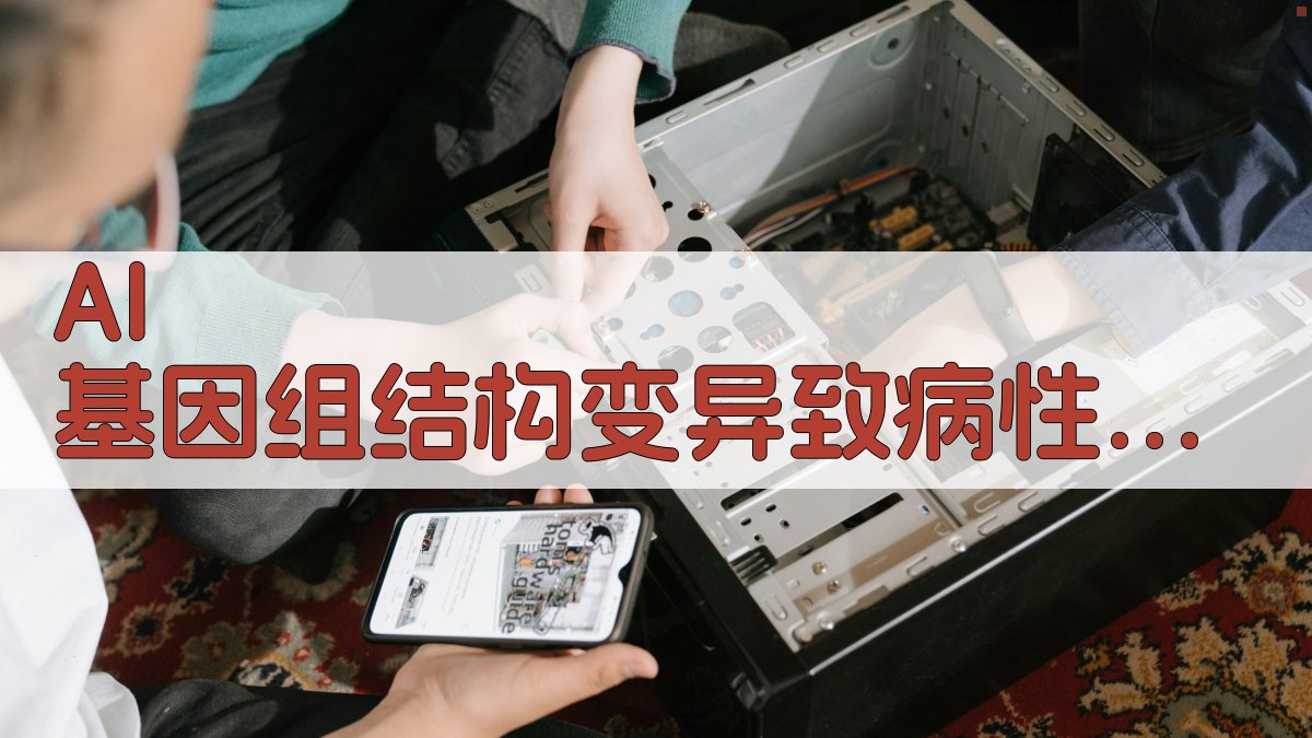 AI 基因组结构变异致病性预测分析工具